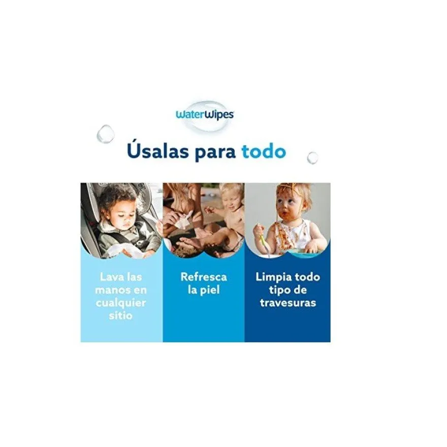 WaterWipes Caja con 4x60 unidades