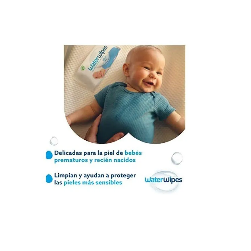 WaterWipes Caja con 12x60 unidades