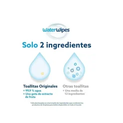 WaterWipes Toallitas Bebé 28 unidades