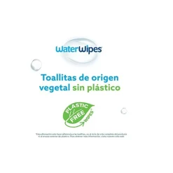 WaterWipes Toallitas de bebé 60 Unidades