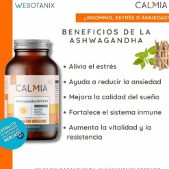 WeBotanix Calmia Día 60 cápsulas