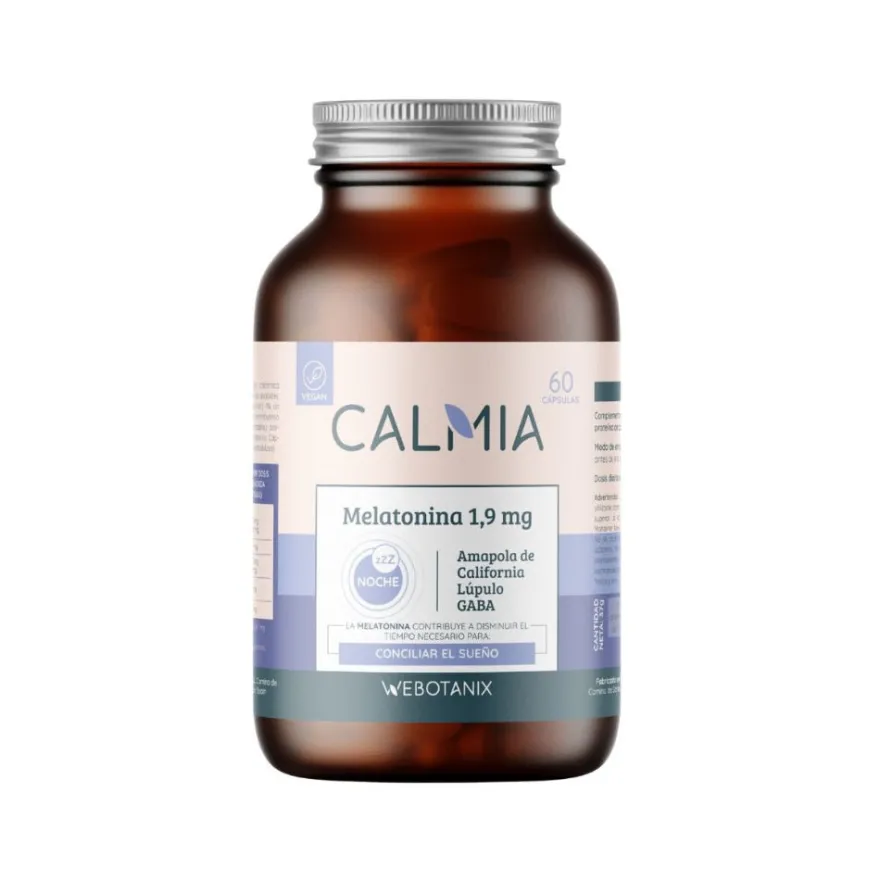 WeBotanix Calmia Noche 60 cápsulas