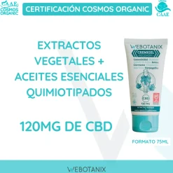 WeBotanix Cremigel Oseo Recovery cbd BIO 75ml