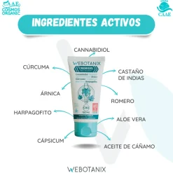 WeBotanix Cremigel Oseo Recovery cbd BIO 75ml