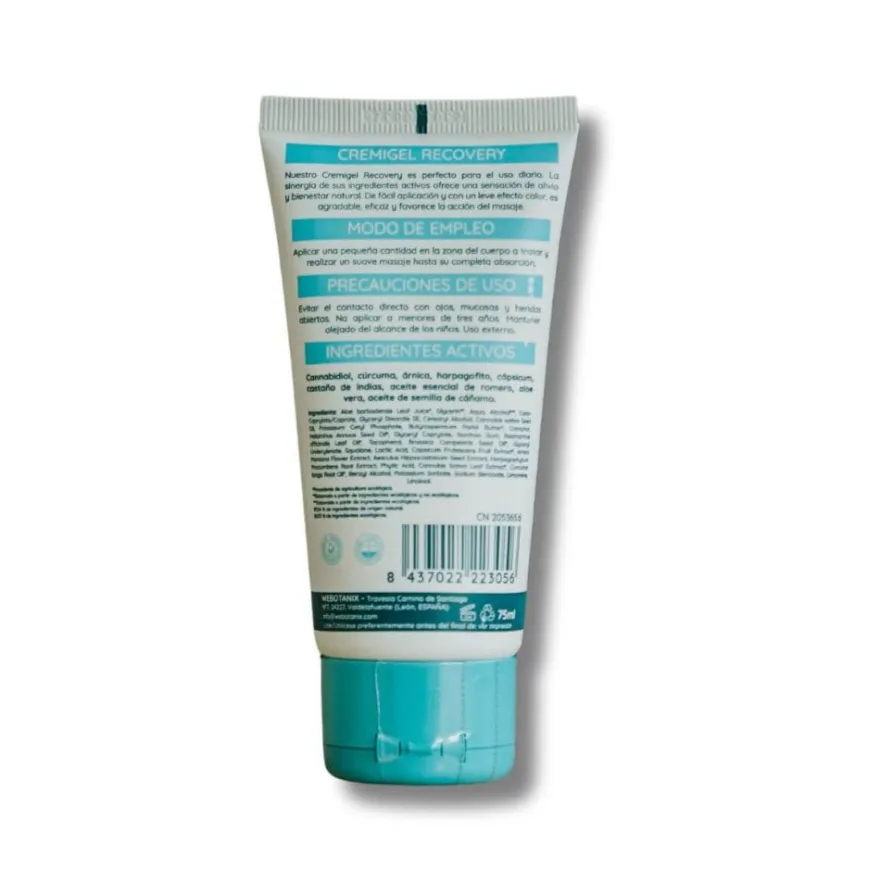 WeBotanix Cremigel Oseo Recovery cbd BIO 75ml