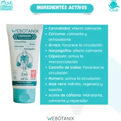 WeBotanix Cremigel Oseo Recovery cbd BIO 75ml