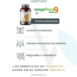 WeBotanix Probiotax Immunity 45 cápsulas