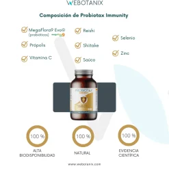 WeBotanix Probiotax Immunity 45 cápsulas