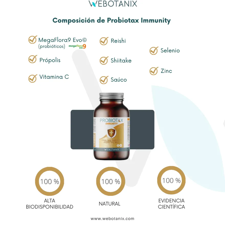 WeBotanix Probiotax Immunity 45 cápsulas