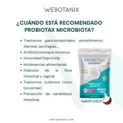 WeBotanix Probiotax Microbiota coco 150g
