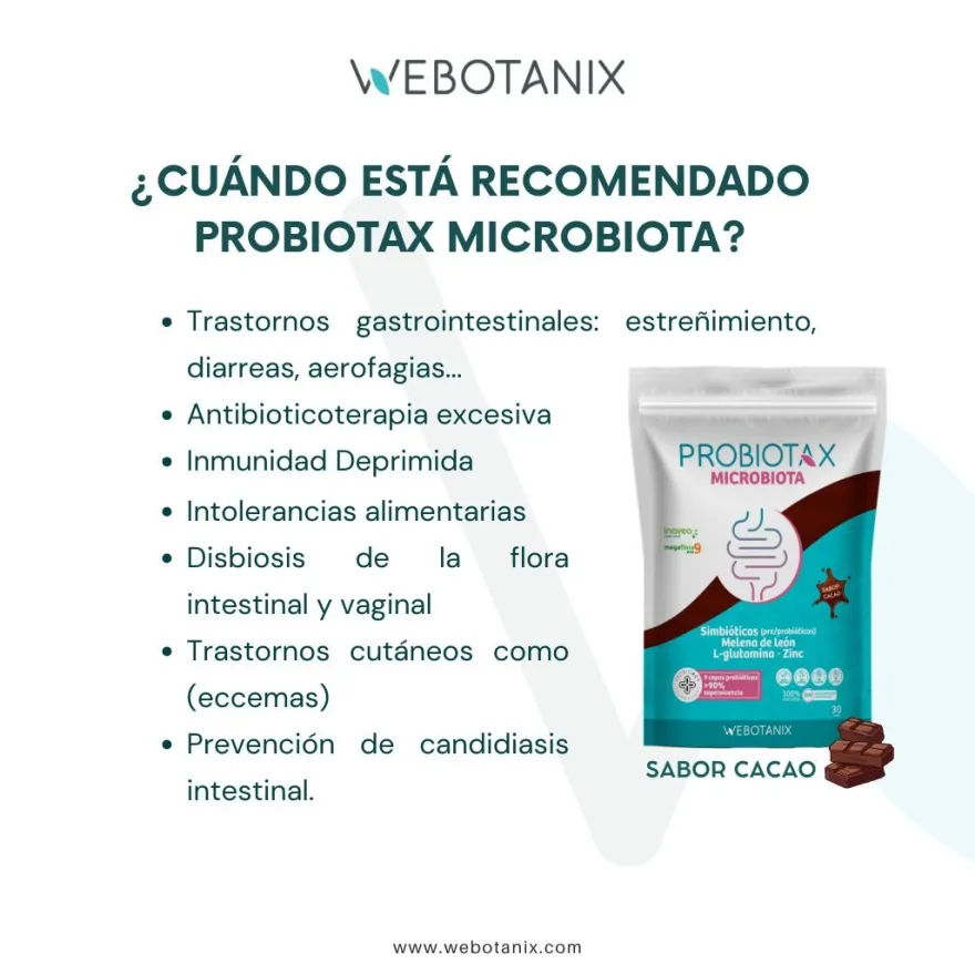 WeBotanix Probiotax Microbiota cacao 150g