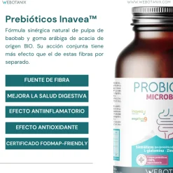 WeBotanix Probiotax Microbiota 60 cápsulas