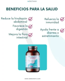WeBotanix Probiotax Microbiota 30 cápsulas