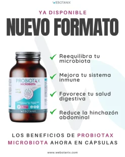 WeBotanix Probiotax Microbiota 30 cápsulas
