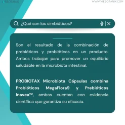 WeBotanix Probiotax Microbiota 30 cápsulas