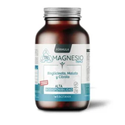 WeBotanix Triple Magnesio Fórmula FAMILIAR 120 cápsulas