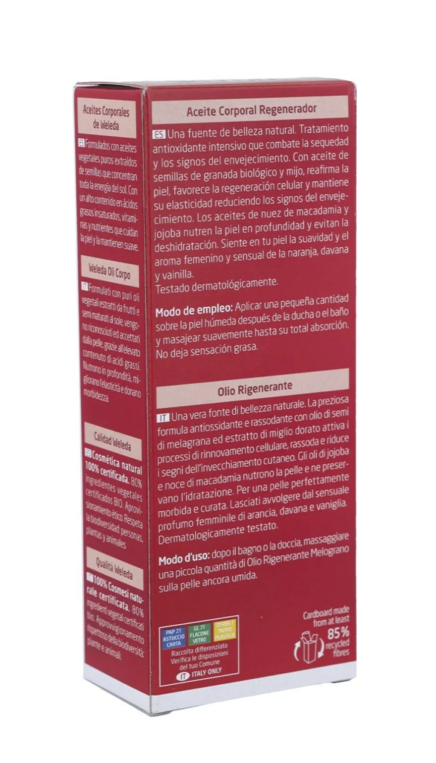 WELEDA Aceite Corporal Regenerador de Granada 100ML
