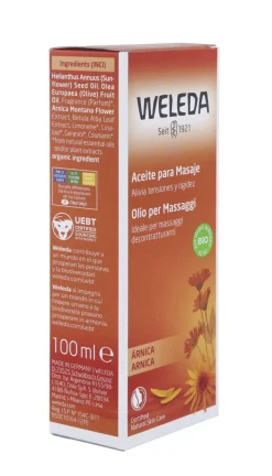 WELEDA Aceite para Masaje con Árnica 100 ml
