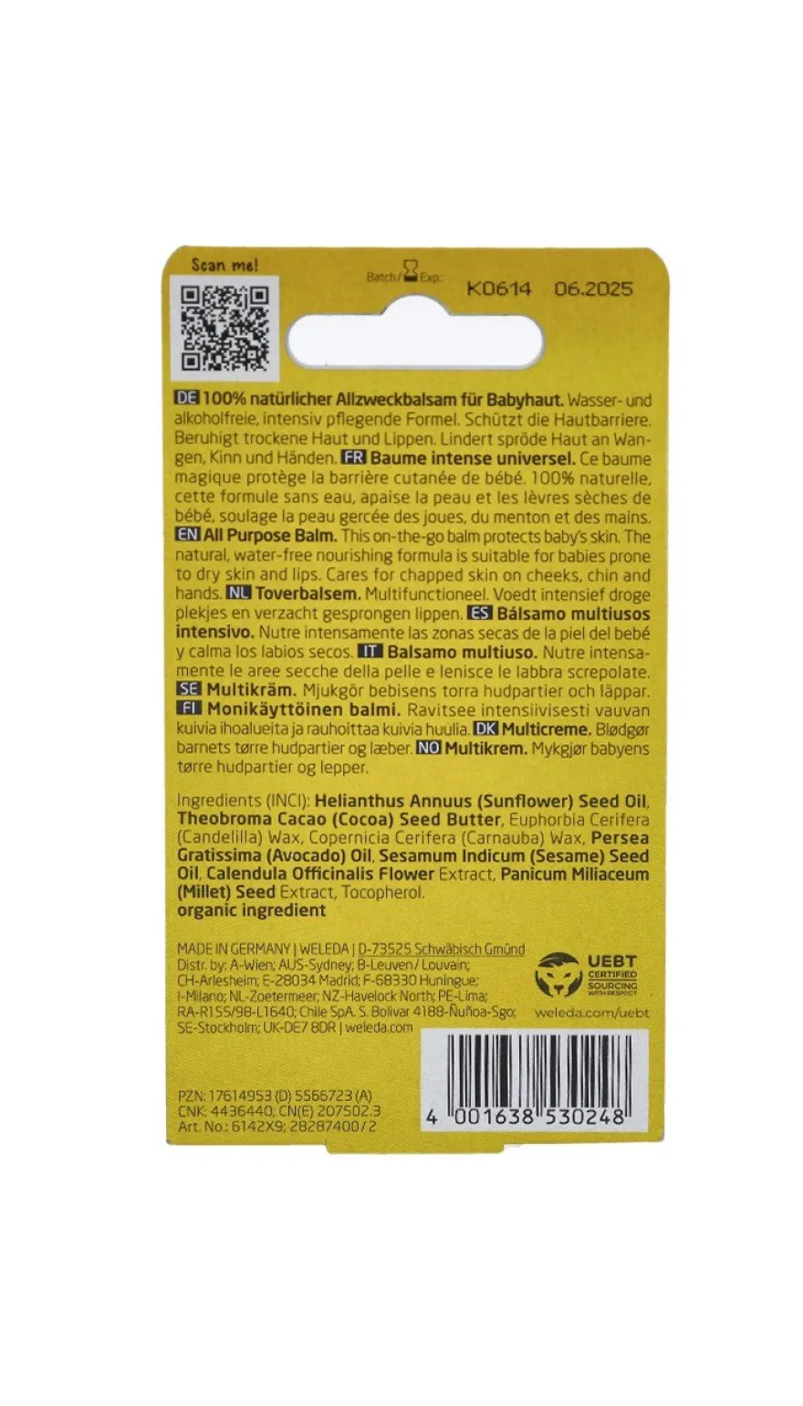 WELEDA Bebé Bálsamo Multiusos de Caléndula 25 gr