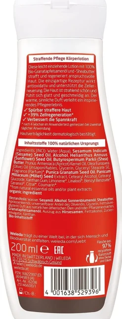 Weleda Cosmética Leche Corporal Regeneradora de Granada 200 ml