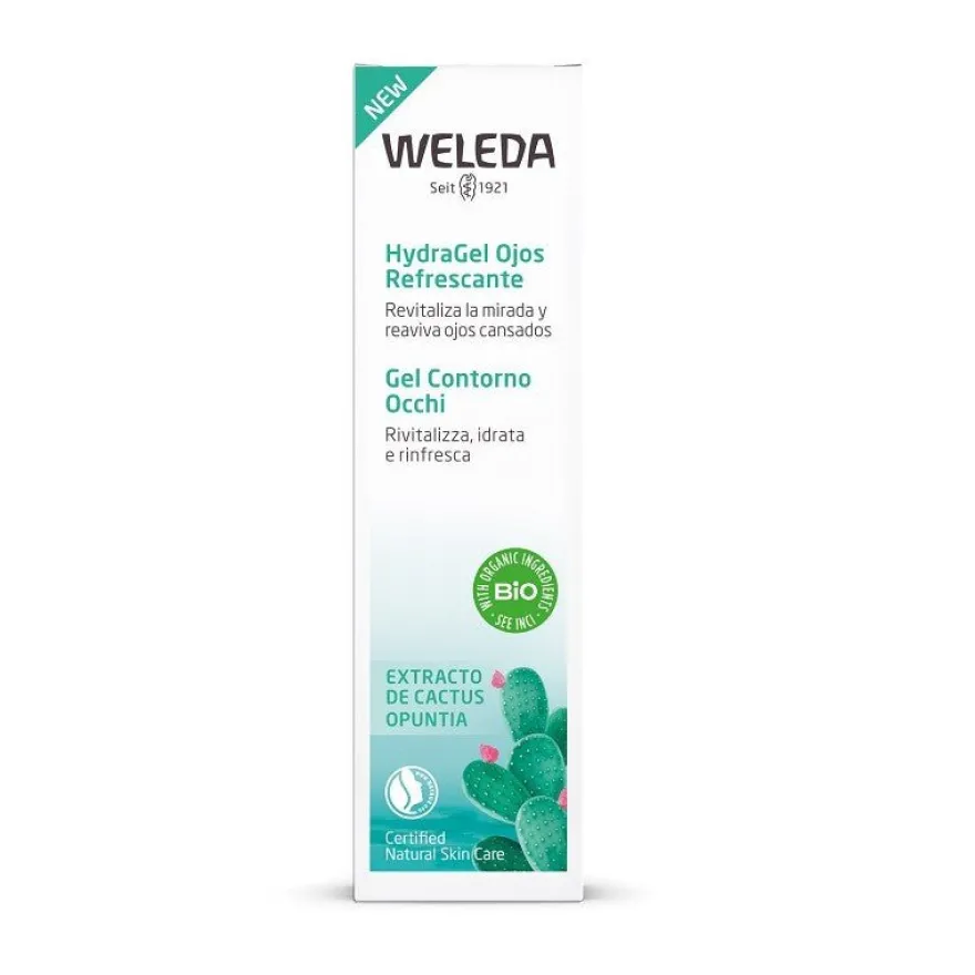 WELEDA HydraGel Ojos Refrescante con Extracto de Cactus BIO 10ml