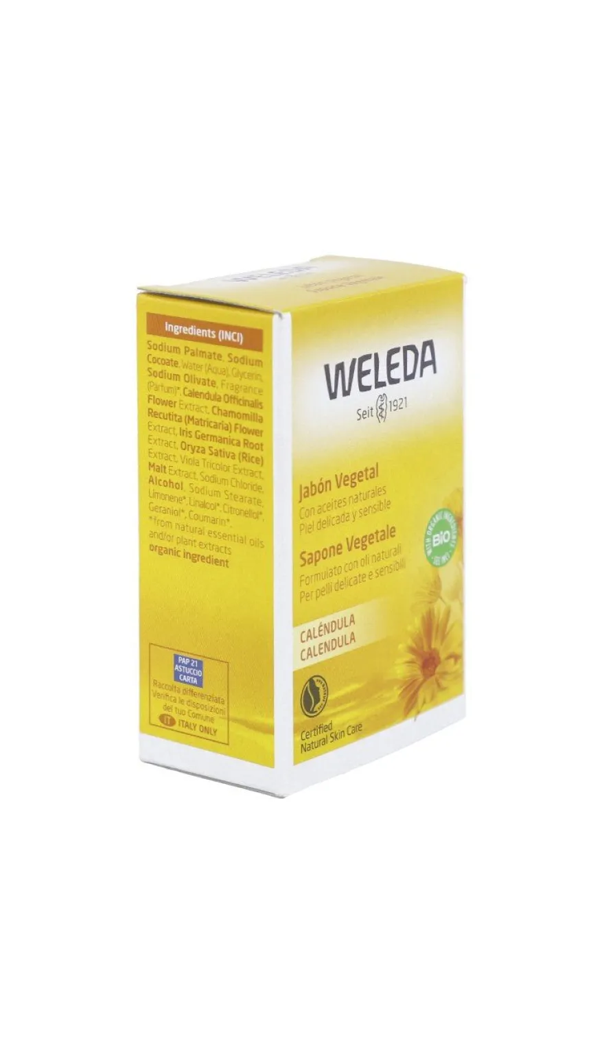 WELEDA Jabón Vegetal de Caléndula 100g