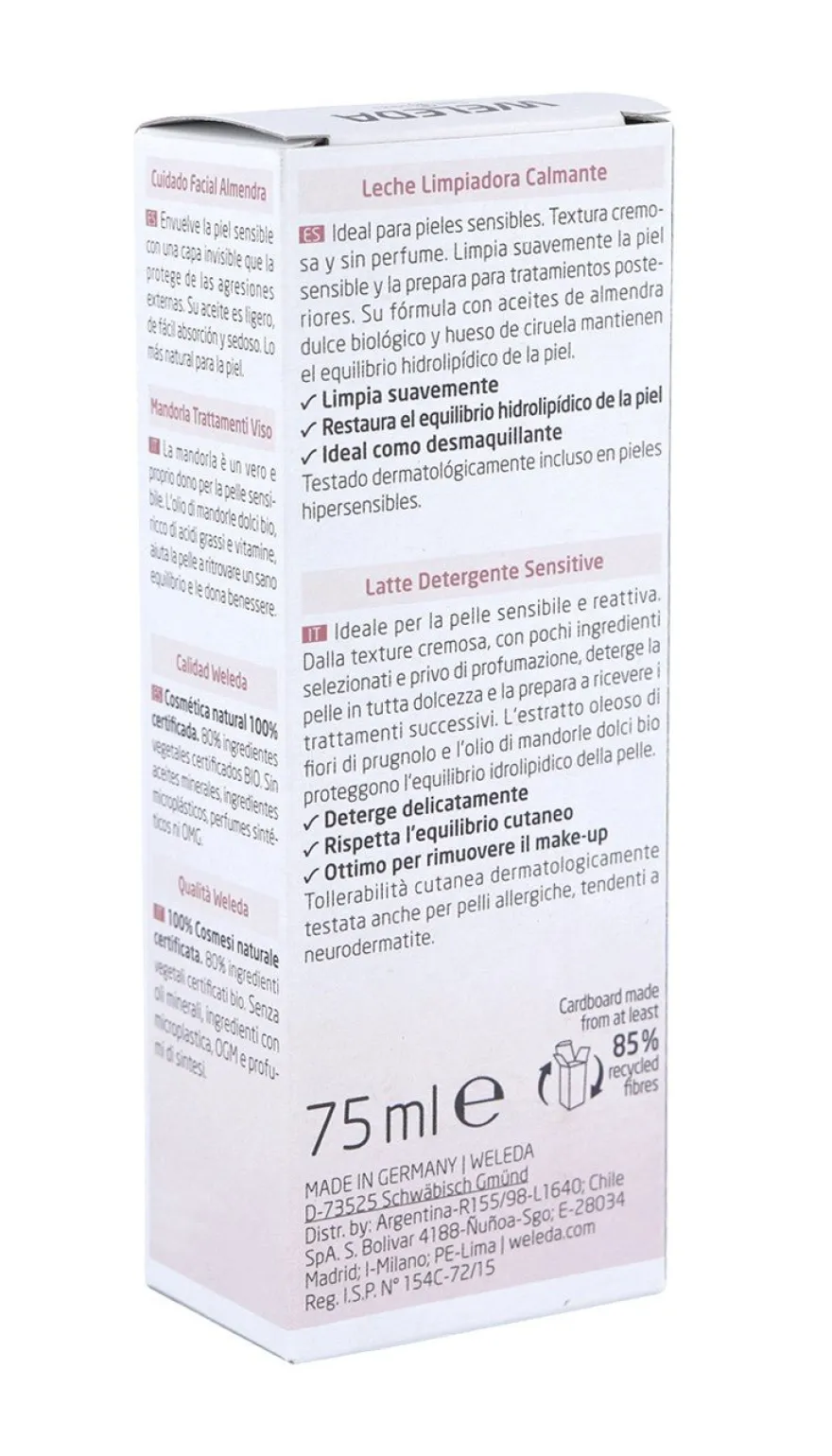 WELEDA Leche Limpiadora Calmante de Almendra 75ml
