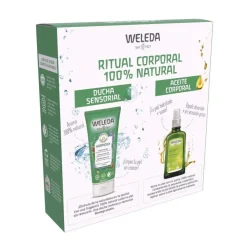 WELEDA Pack Aceite Corporal Refrescante Citrus 100ml + Aroma Shower Harmony 200ml