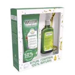 WELEDA Pack Aceite Corporal Refrescante Citrus 100ml + Aroma Shower Harmony 200ml