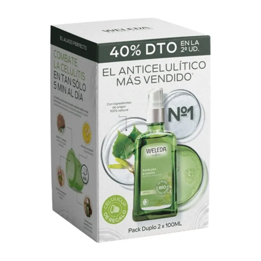 WELEDA Tratamiento Anticelulítico de Abedul 2x100ml (2ªud 40%)