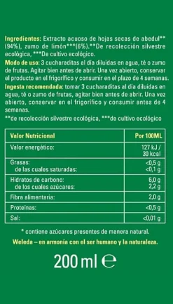 WELEDA Zumo de Abedul 200ml