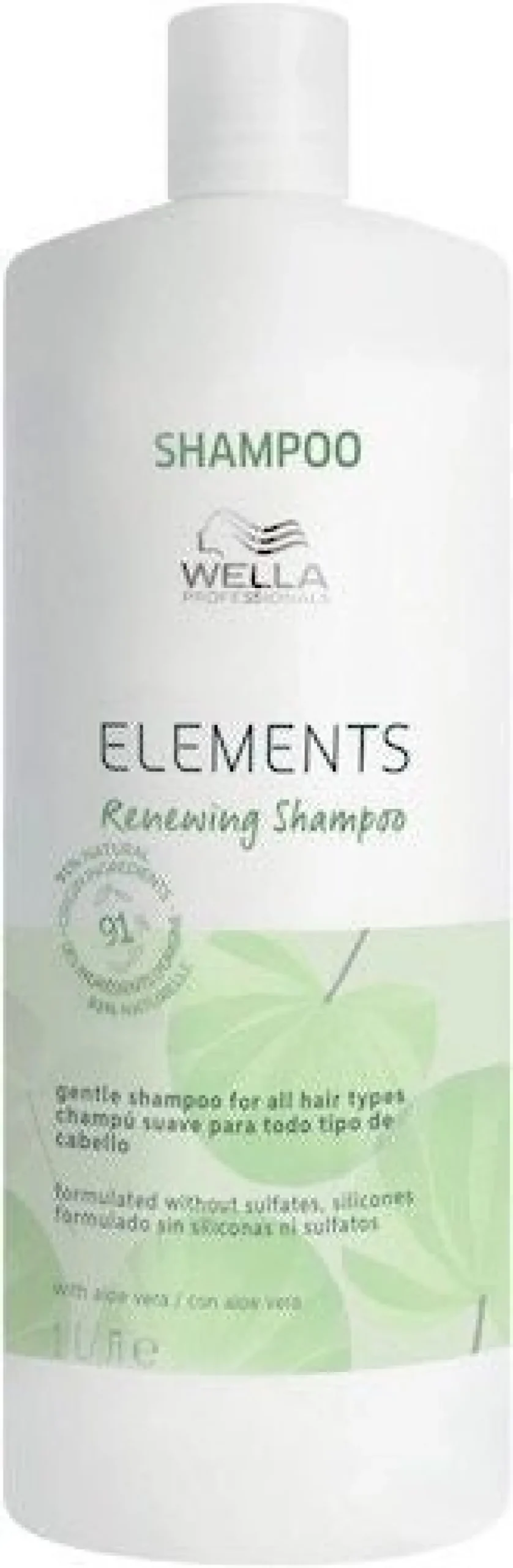 Wella Professionals Elements Champú Renovador Suave 1000ml