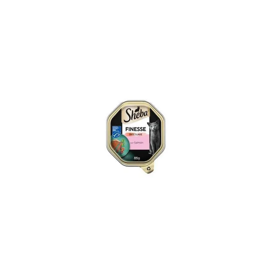 Whiskas Sheba Finesse Salmón Húmeda 85g