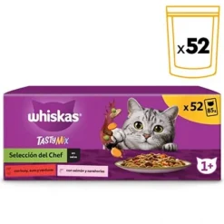 Whiskas Tastymix Chef Choice Comida Húmeda 48 x 85g