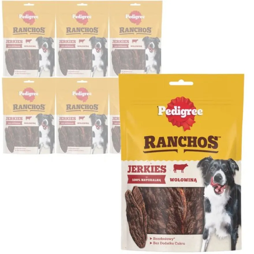 Whiskas Tiras de Ternera Ranchos 7 ud