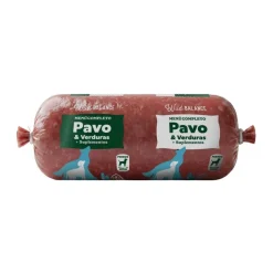 Wild Balance Dieta BARF Menú Completo Pavo Perros 10 x 500 g
