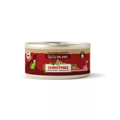 Wild Balance Receta de Navidad Lata Pollo Ternera y Pavo Perros