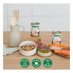 Wild Balance Recetas del Chef Lata Guiso del Pescador Perros
