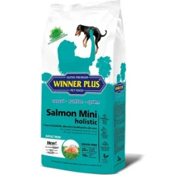 Winner Plus Canine Adult Holistico Mini Salmón Pienso Seco 2kg