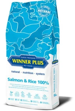 Winner Plus Canine Salmón y Arroz Pienso para Perros 12Kg