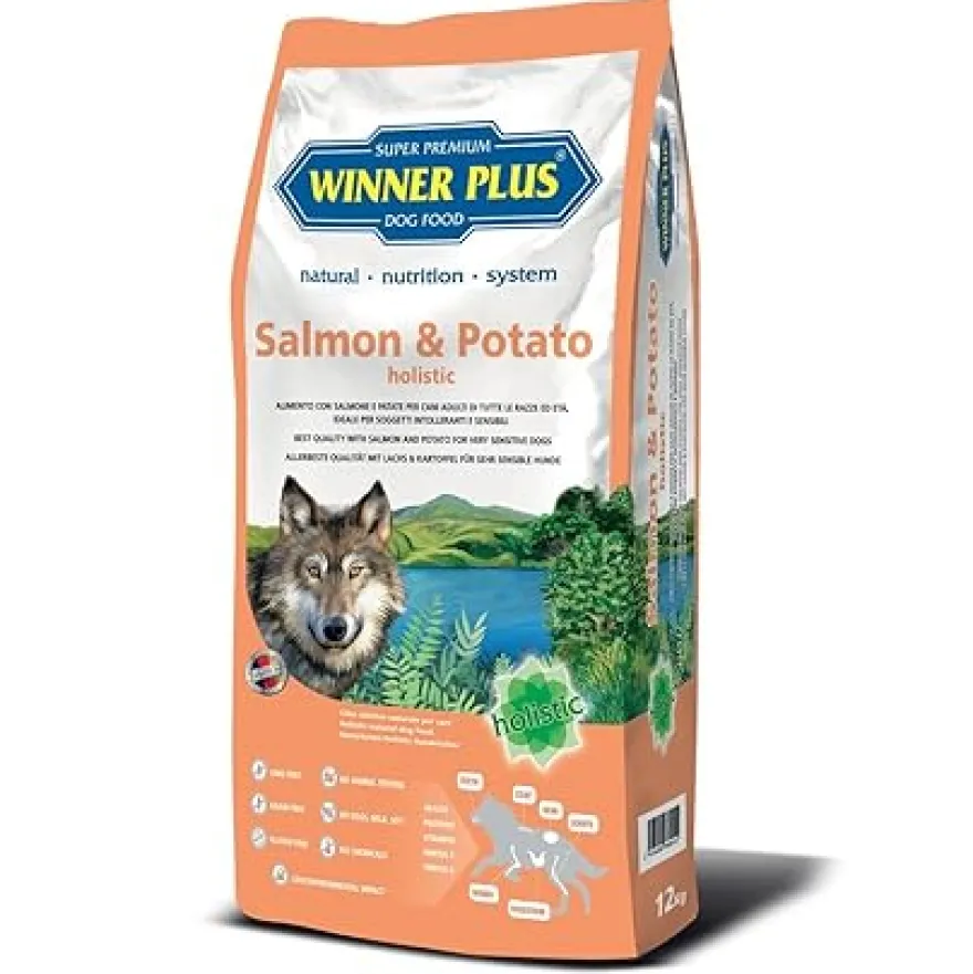 Winner Plus Salmon & Potato Alimento Seco Completo 12Kg