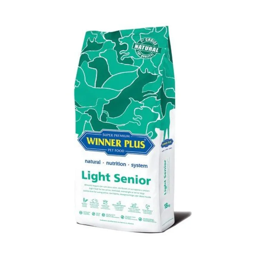 Winner Plus Senior Light Pienso Natural para Perros 18kg