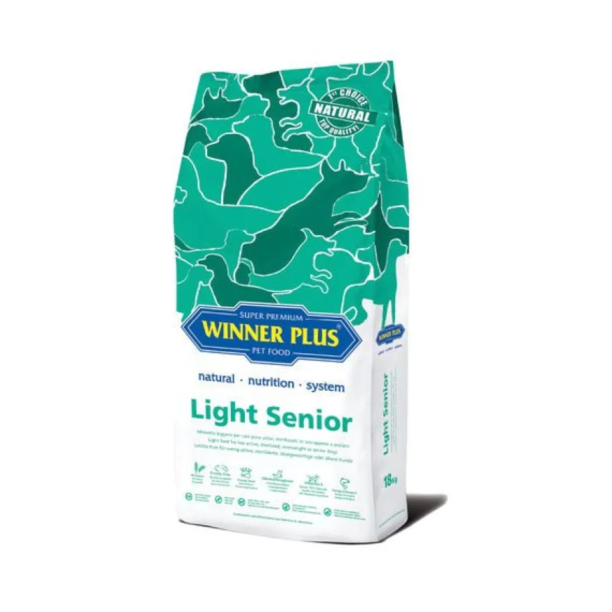 Winner Plus Senior Light Pienso Natural para Perros 18kg