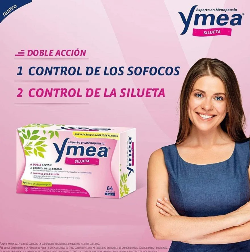 YMEA Menopausia Silueta 64 Cápsulas