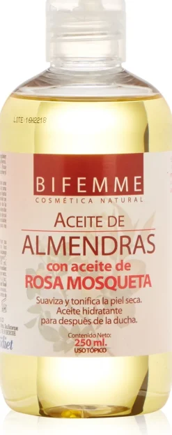 Ynsadiet Aceite Almendra Dulce + Rosa Mosqueta 250 ml