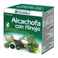 Ynsadiet Alcachofa + Hinojo 20 Ampollas