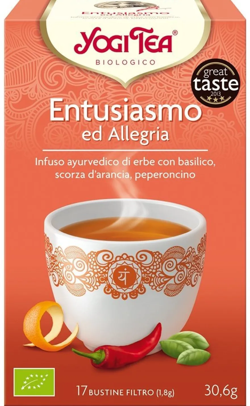 Yogi Tea Alegría De Vivir Reconfortable 17 Bolsitas