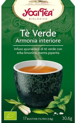 Yogi Tea Armonía Té Verde 17 Bolsitas