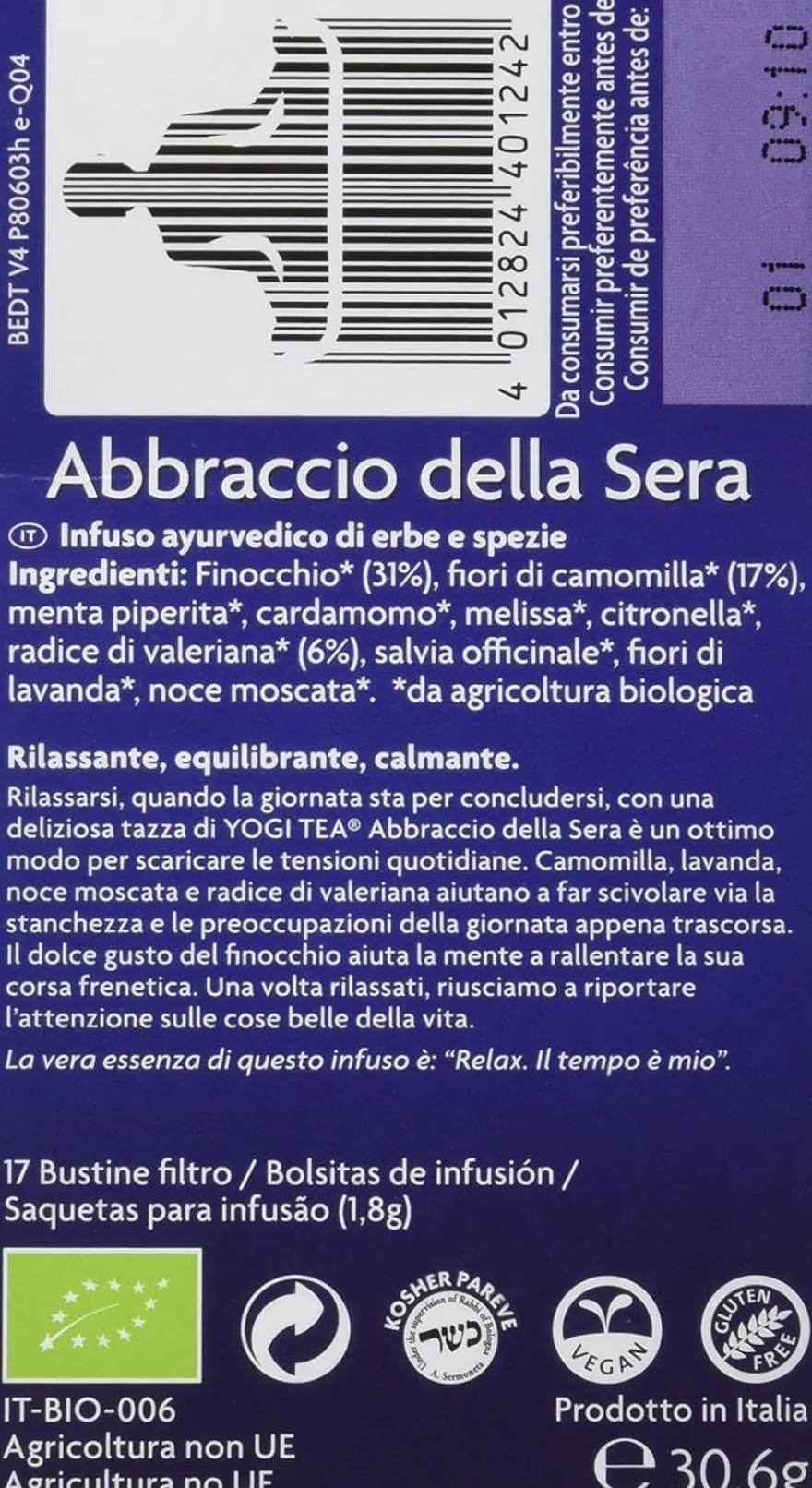 Yogi Tea Buenos Sueños 17 Bolsitas