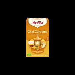 Yogi Tea Chai Cúrcuma Infusión en Bolsitas 17 uds